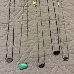 Lot of vintage Kendra Scott Necklaces Dainty Minimalist Design